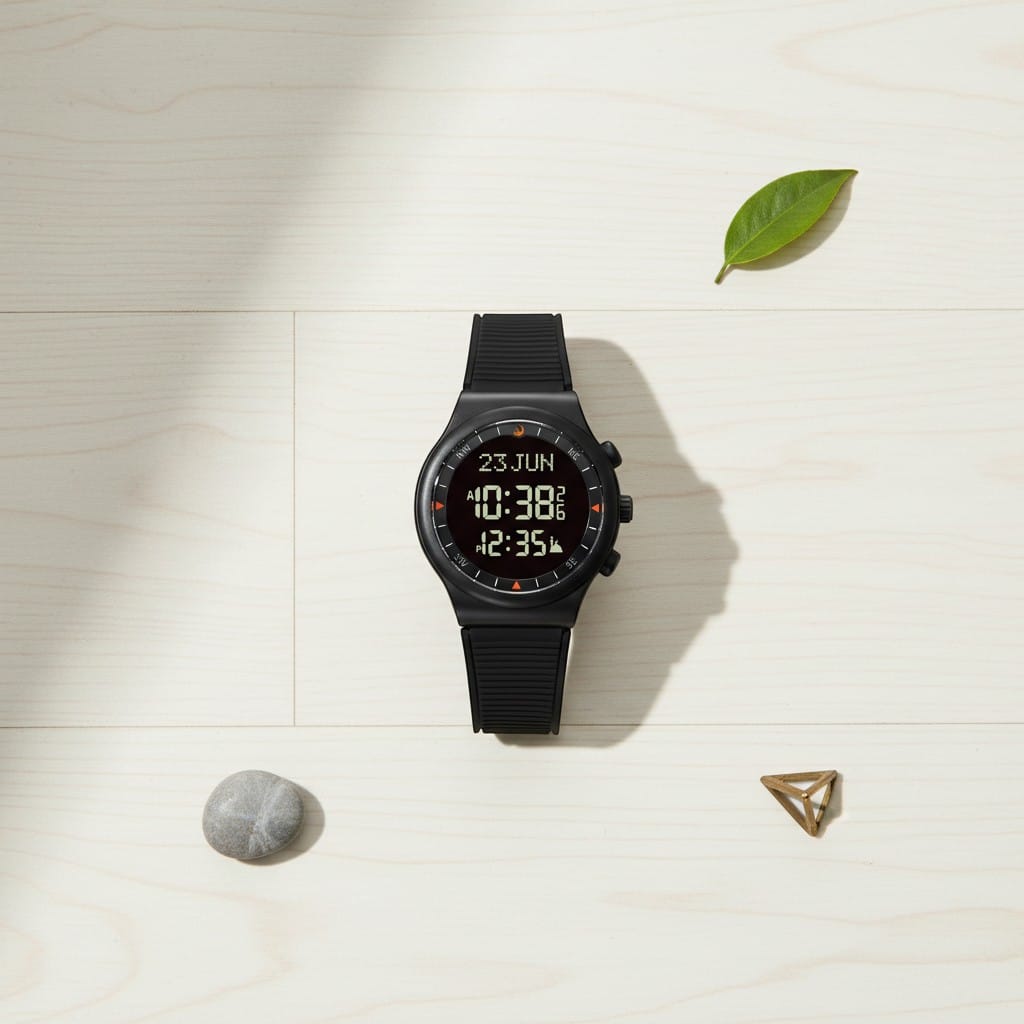 Montre Prière Islamique Sport avec Calendrier | SalatNoor
