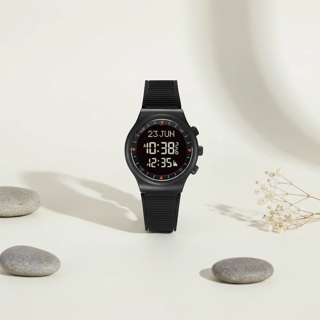 Montre Prière Islamique Sport avec Calendrier | SalatNoor