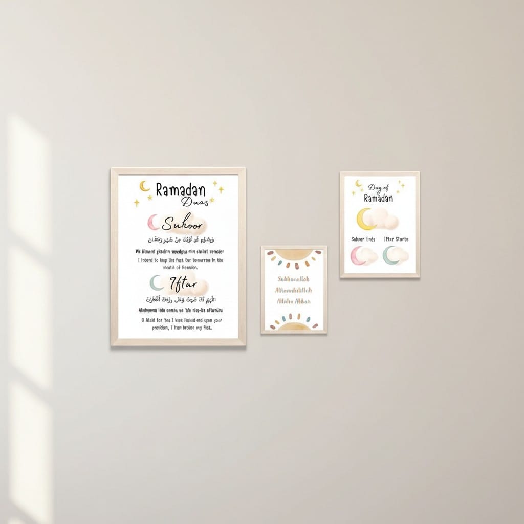 Tableau Islamique Ayat Al-Kursi Enfant | SalatNoor