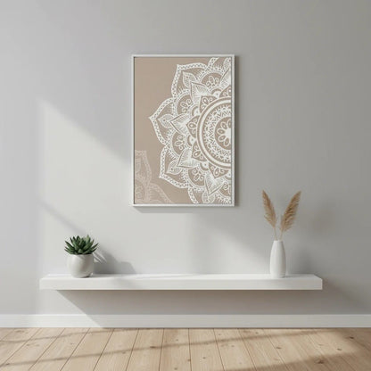 Tableau Islamique Fleurs Porte Marocaine | SalatNoor