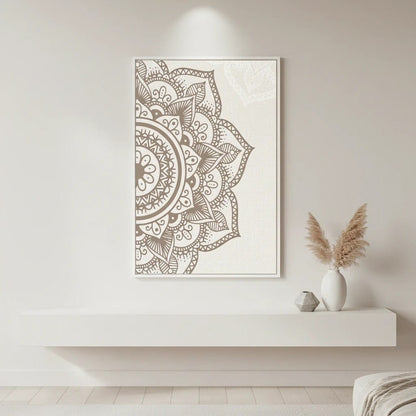 Tableau Islamique Fleurs Porte Marocaine | SalatNoor