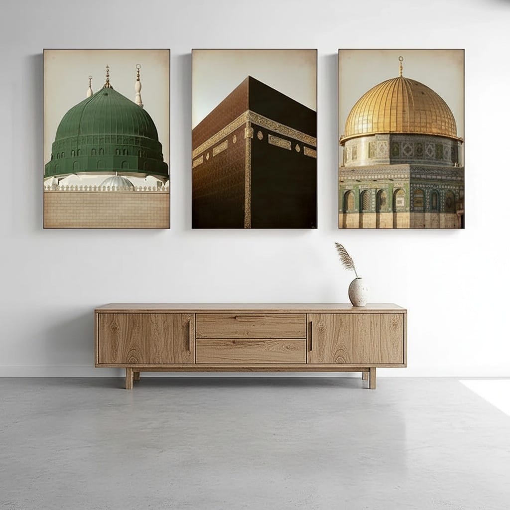 Tableau Islamique Mosquées - Kaaba | SalatNoor