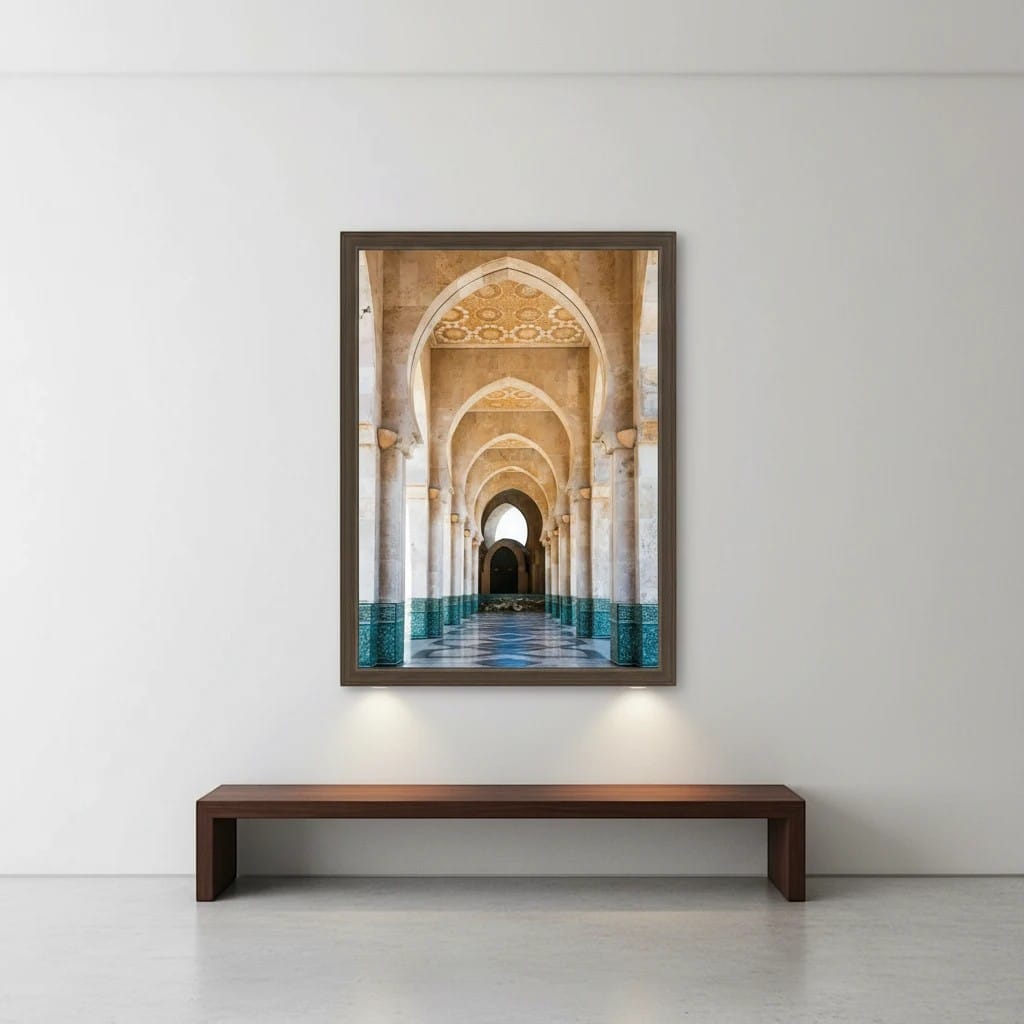 Tableau Islamique Porte Marocaine | SalatNoor