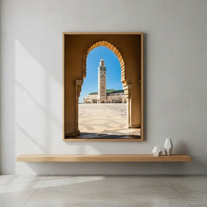 Tableau Islamique Porte Marocaine | SalatNoor