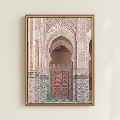 Tableau Islamique Porte Marocaine | SalatNoor