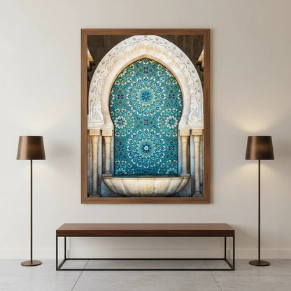 Tableau Islamique Porte Marocaine | SalatNoor