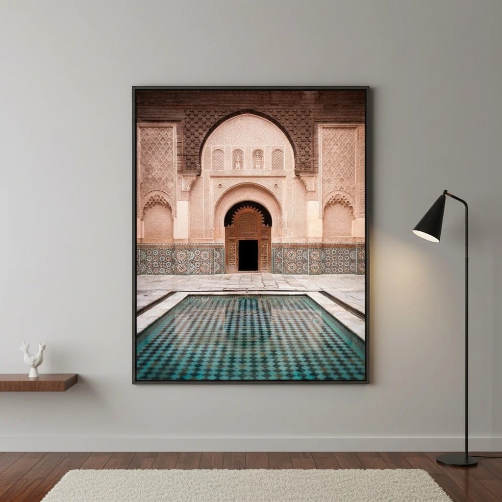 Tableau Islamique Porte Marocaine | SalatNoor