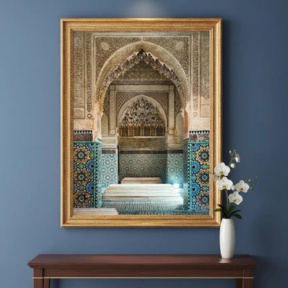 Tableau Islamique Porte Marocaine | SalatNoor
