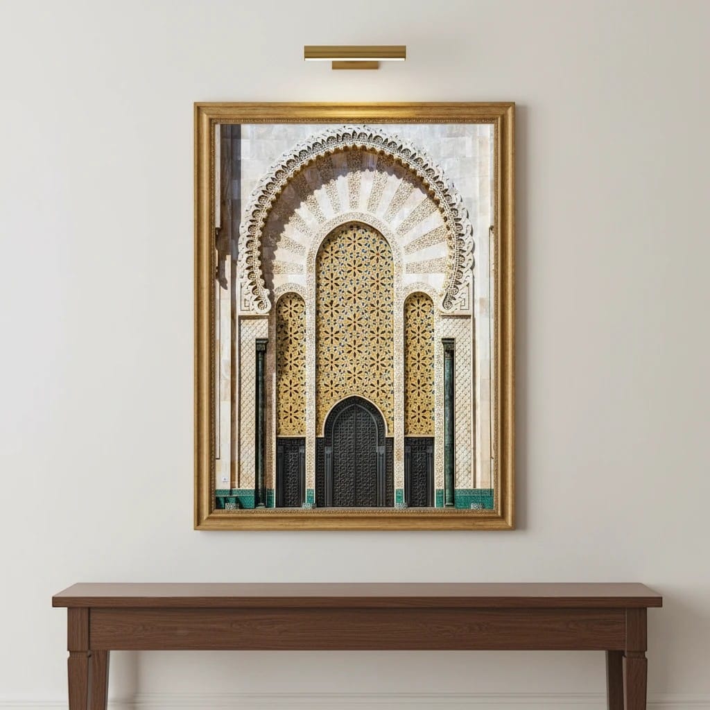 Tableau Islamique Porte Marocaine | SalatNoor