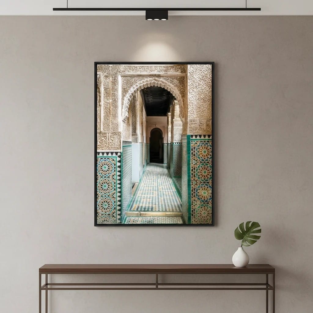 Tableau Islamique Porte Marocaine | SalatNoor