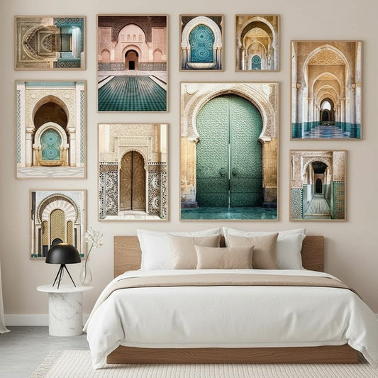Tableau Islamique Porte Marocaine | SalatNoor