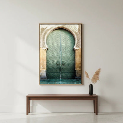 Tableau Islamique Porte Marocaine | SalatNoor