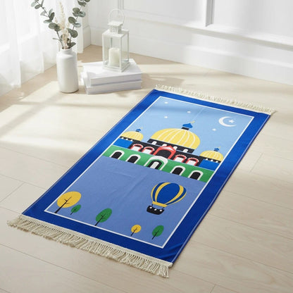 Tapis de Prière Enfant Cadeau Hajji | SalatNoor