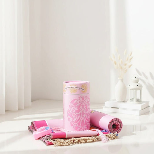 Tapis de Prière Enfant Coffret Ramadan Antidérapant | SalatNoor