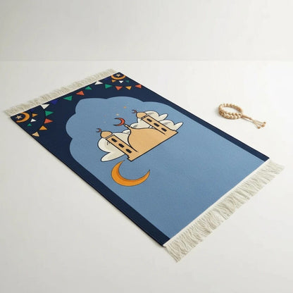Tapis de Prière Enfant Voyage Imperméable | SalatNoor