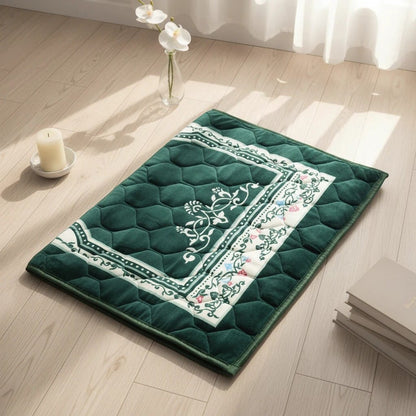 Tapis de Prière Épais Grand Format Antidérapant | SalatNoor