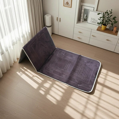 Tapis de Prière Épais Soutien Dorsal Antidérapant | SalatNoor