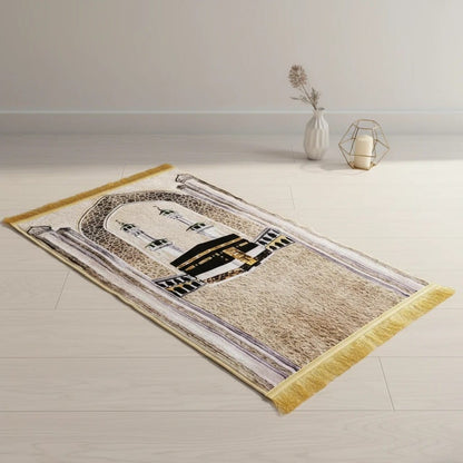 Tapis de Prière Épais Vintage Confort Genoux | SalatNoor