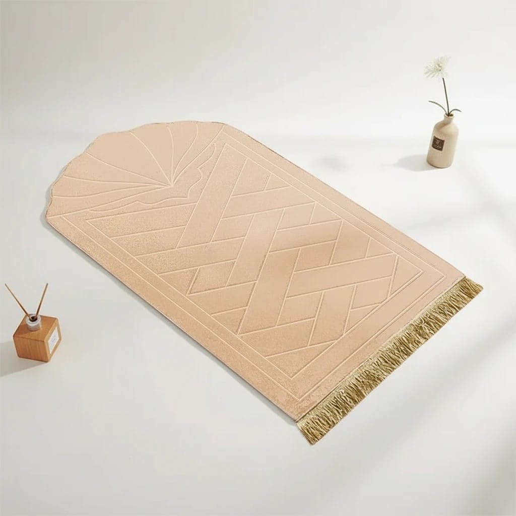 Tapis de Prière Pliable avec Mousse Épaisse | SalatNoor