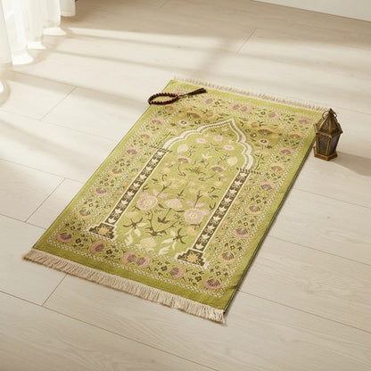 Tapis de Prière Pliable Feutre Imperméable | SalatNoor
