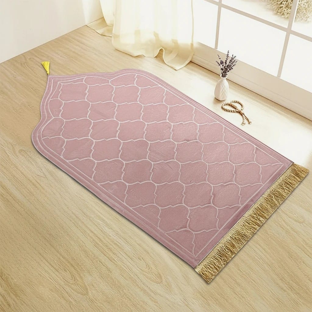 Tapis de Prière Pliable Imprimée | SalatNoor