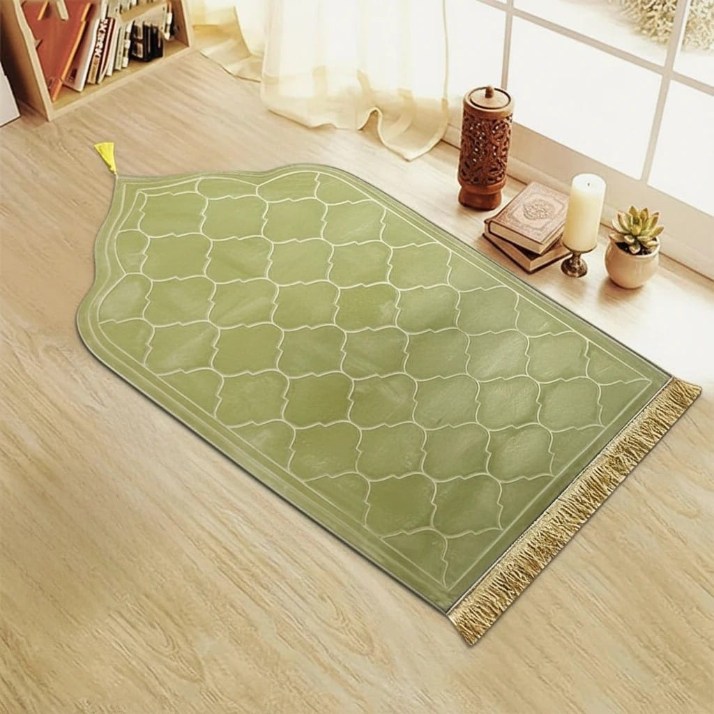 Tapis de Prière Pliable Imprimée | SalatNoor