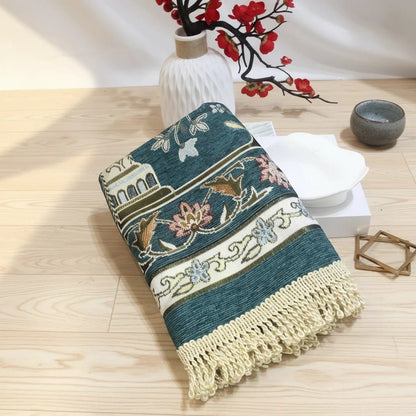 Tapis de Prière Pliable Rembourré Antidérapant | SalatNoor