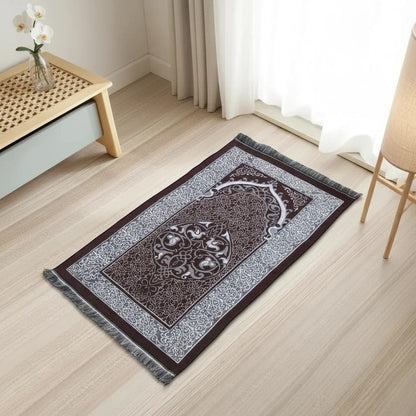 Tapis de Prière Pliable Turc Antidérapant | SalatNoor