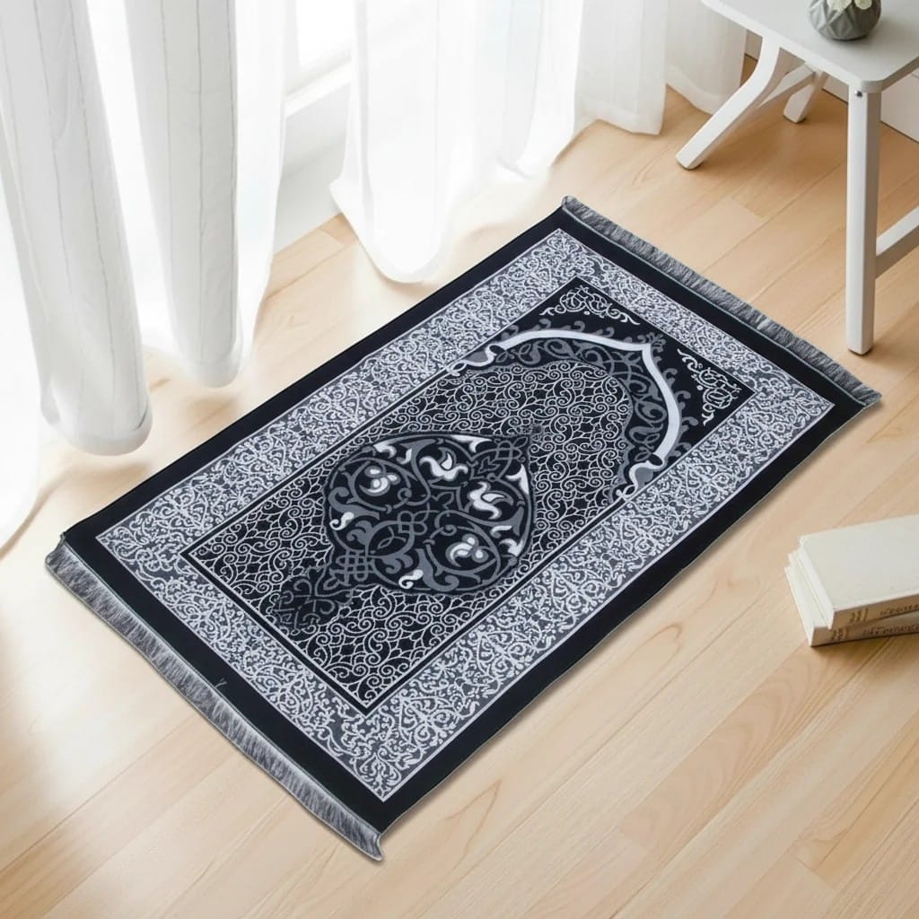 Tapis de Prière Pliable Turc Antidérapant | SalatNoor