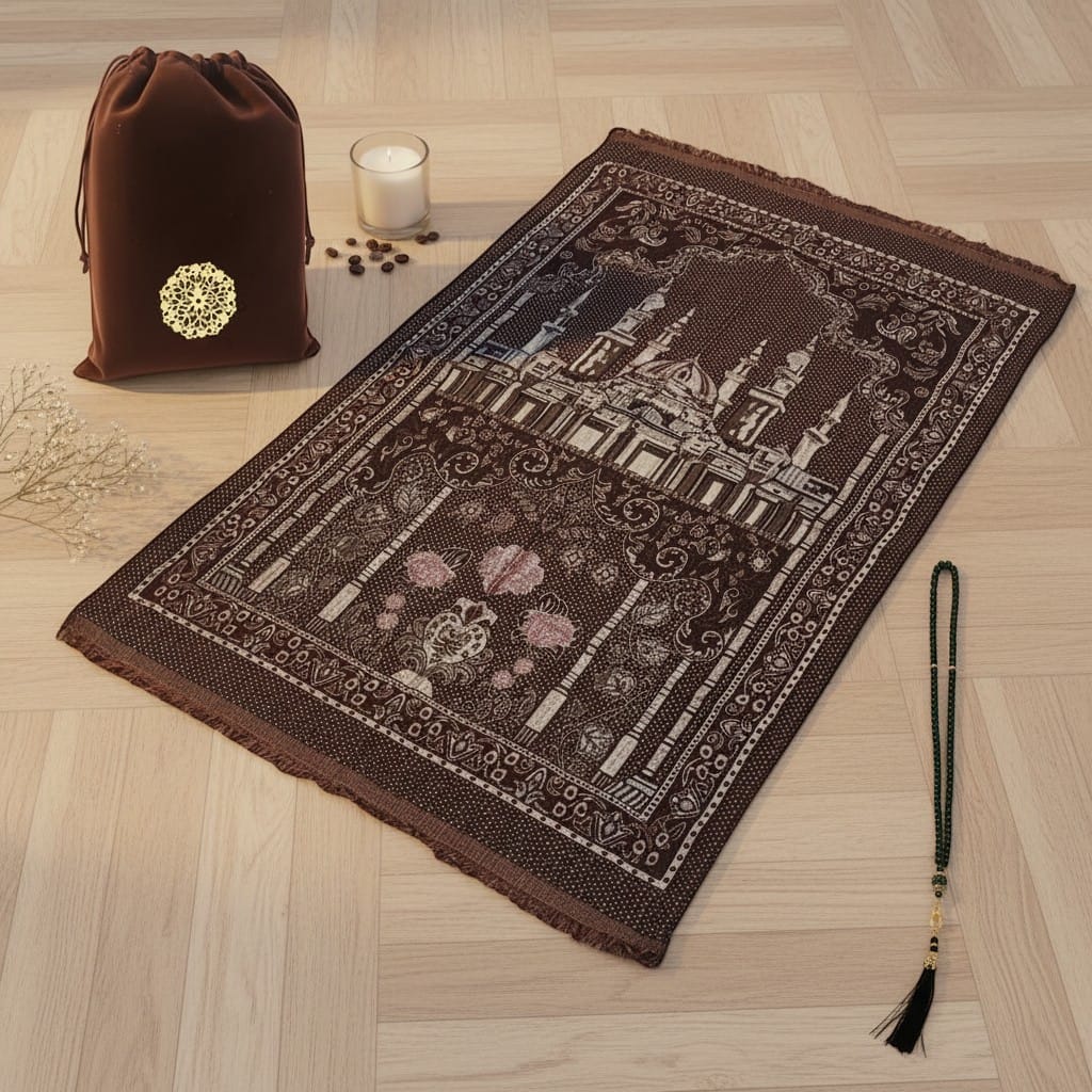 Tapis de Prière Voyage 3 Pièces | SalatNoor