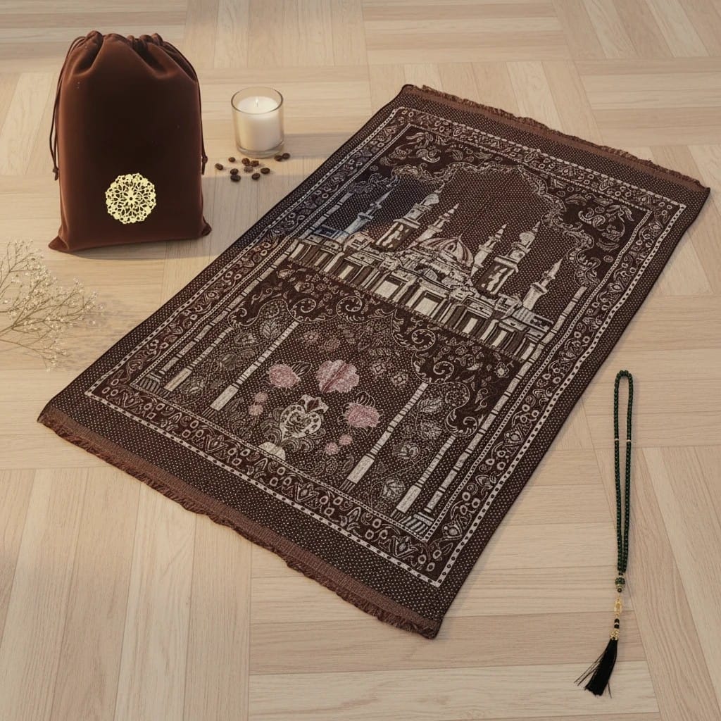 Tapis de Prière Voyage 3 Pièces | SalatNoor