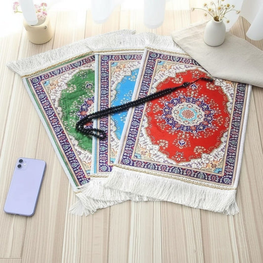 Tapis de Prière Voyage Coffret 2 Pièces | SalatNoor