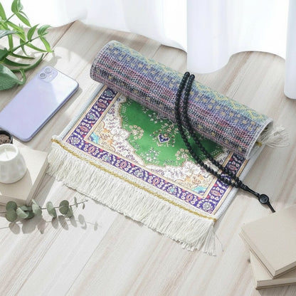 Tapis de Prière Voyage Coffret 2 Pièces | SalatNoor