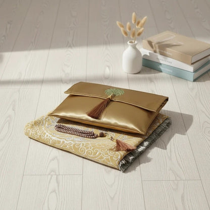 Tapis de Prière Voyage Coffret Cadeau 3 Pièces | SalatNoor