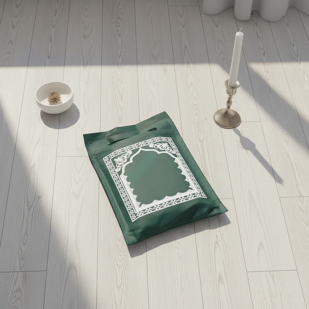 Tapis de Prière Voyage Imperméable Pèlerinage | SalatNoor