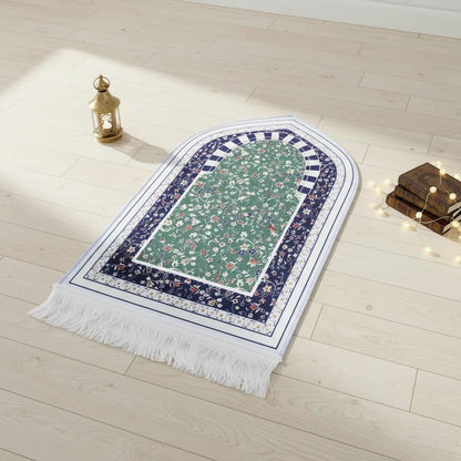 Tapis de Prière Voyage Léger Antidérapant | SalatNoor