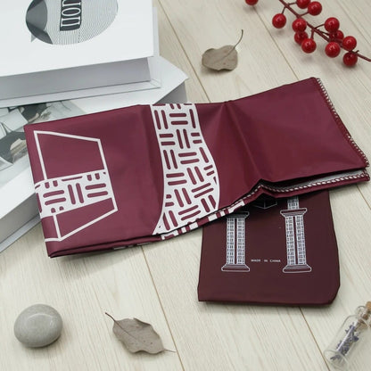 Tapis de Prière Voyage Tressé Imperméable | SalatNoor